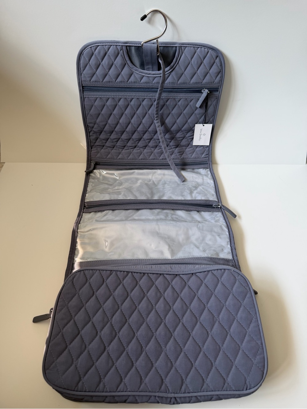Vera Bradley Quilted Tote and Accessory Organizer in Gray - Picture 5 of 5